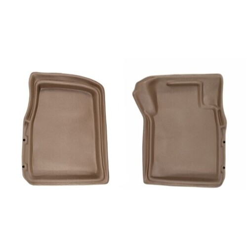 Sandgrabba Mats To Suit Hyundai iLoad Five Door Van 2007 - ON Beige Floor Automatic Front Only